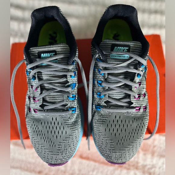 Nike Zoom Structure 19 Sneakers Running Women Size 8.5 - Picture 4 of 7